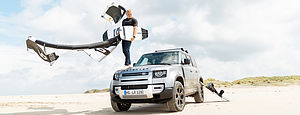 Land Rover ist neuer starker Partner des Kitesurf World Cup auf Sylt