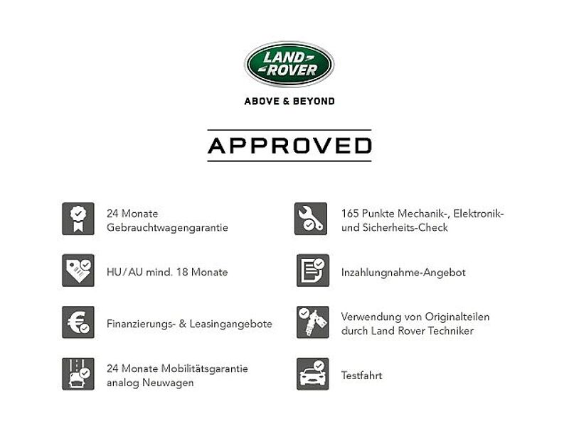 Land Rover Range Rover Evoque D180 SE Park-Assistent Lenkradheizung